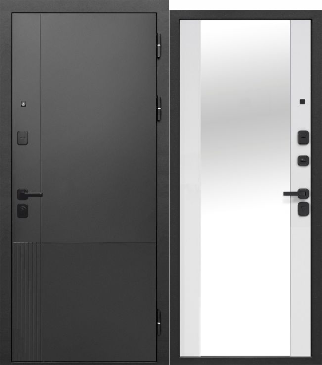 9 см  Штамп Нео Зеркало. Входные двери Е-трейд