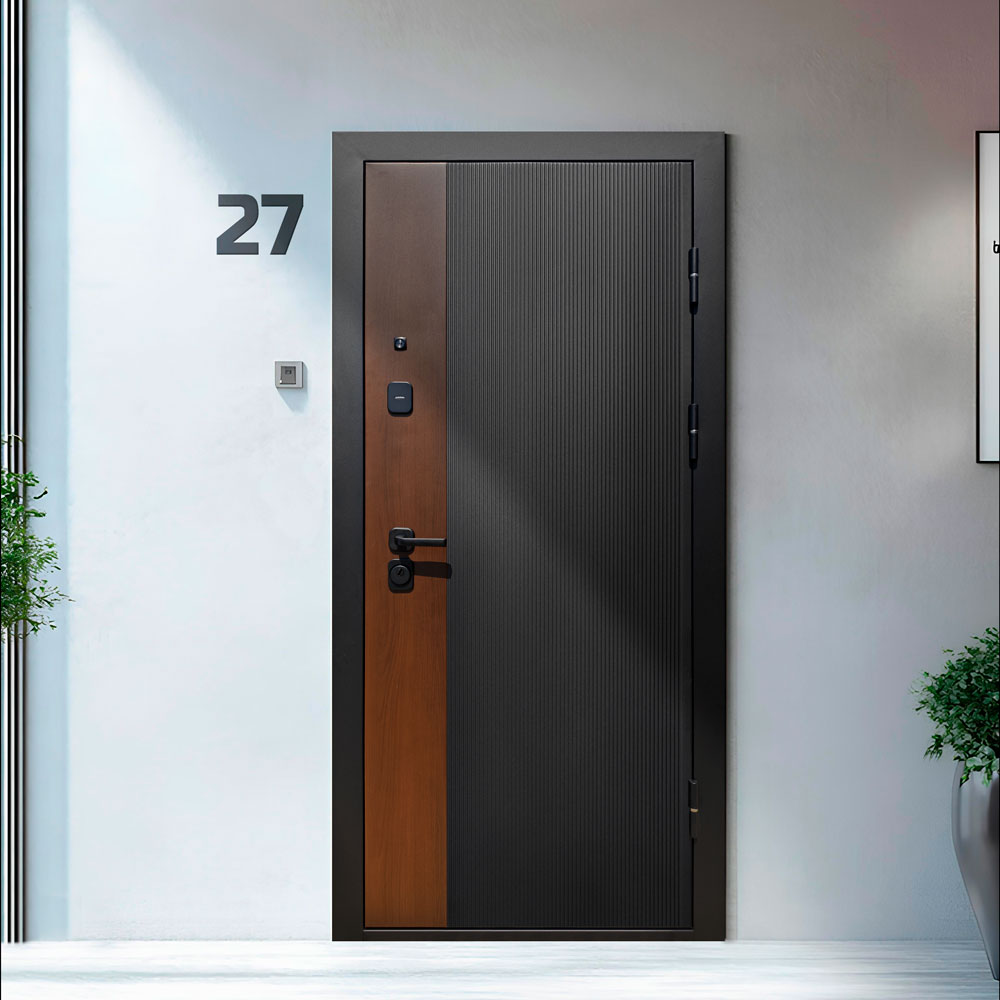 Входные двери Е-трейд серия Металл/МДФ